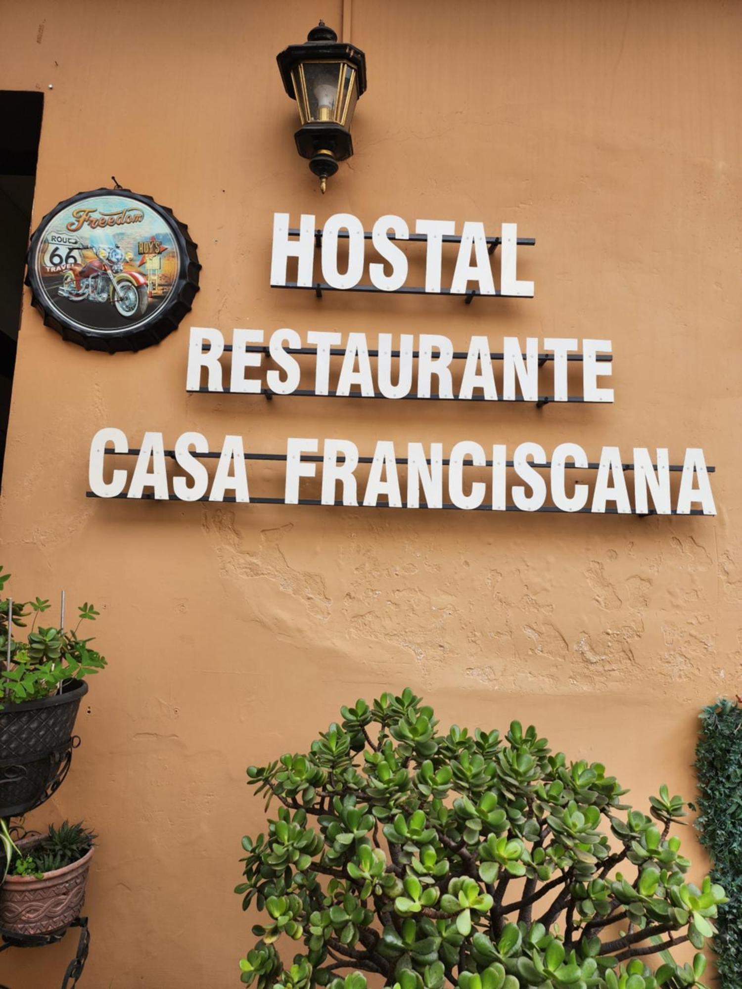 Hotel Casa Franciscana Quito Ngoại thất bức ảnh